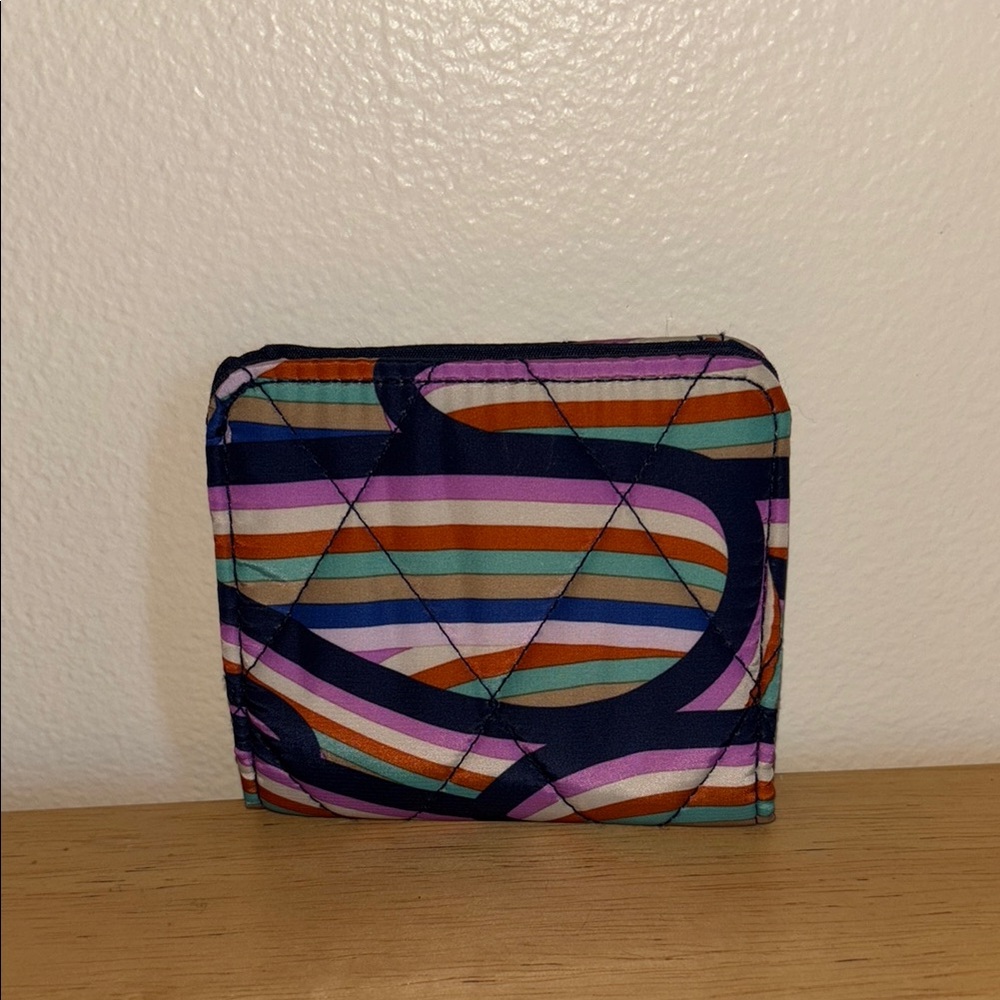 Colorful Striped Wallet